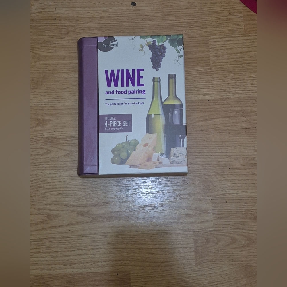 Purple and Green Kitchen Cookbook 4 Piece